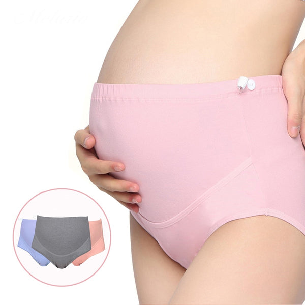 Bear Leader 2018 New Cotton Maternity Panties Women Anderwear High Waist Briefs Pregnancy Intimates Clothing 3PCS Candy Color