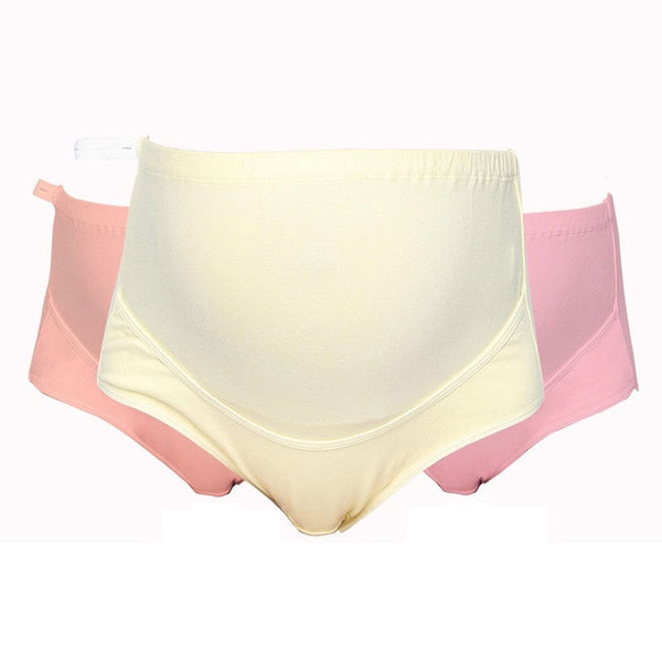 Bear Leader 2018 New Cotton Maternity Panties Women Anderwear High Waist Briefs Pregnancy Intimates Clothing 3PCS Candy Color