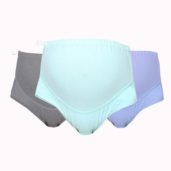 Bear Leader 2018 New Cotton Maternity Panties Women Anderwear High Waist Briefs Pregnancy Intimates Clothing 3PCS Candy Color
