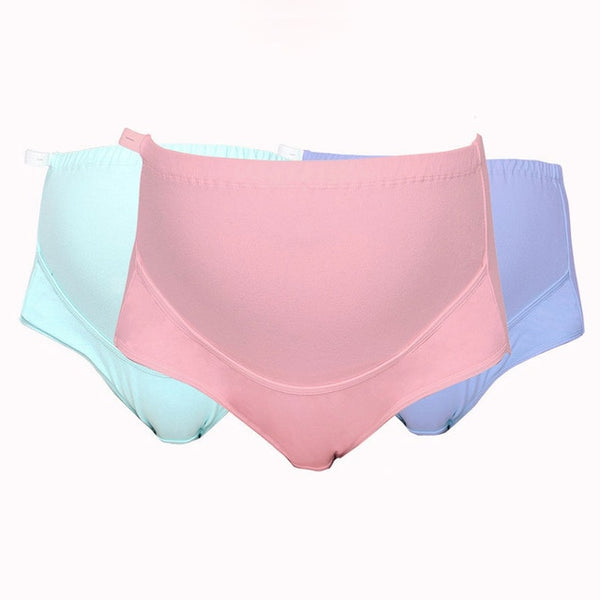 Bear Leader 2018 New Cotton Maternity Panties Women Anderwear High Waist Briefs Pregnancy Intimates Clothing 3PCS Candy Color