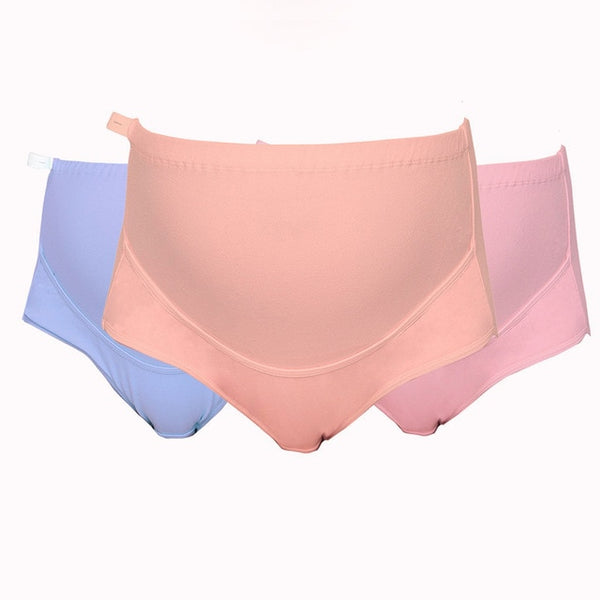 Bear Leader 2018 New Cotton Maternity Panties Women Anderwear High Waist Briefs Pregnancy Intimates Clothing 3PCS Candy Color