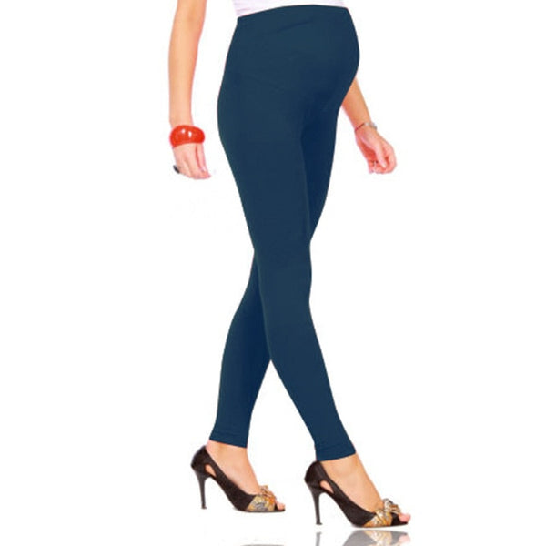 New Cotton Women Pregnant Leggings Adjustable High Elasticity Stretch Long Pregnant Pants Trousers for Ladies Maternity Dress
