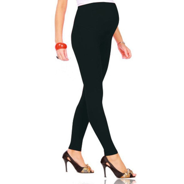 New Cotton Women Pregnant Leggings Adjustable High Elasticity Stretch Long Pregnant Pants Trousers for Ladies Maternity Dress