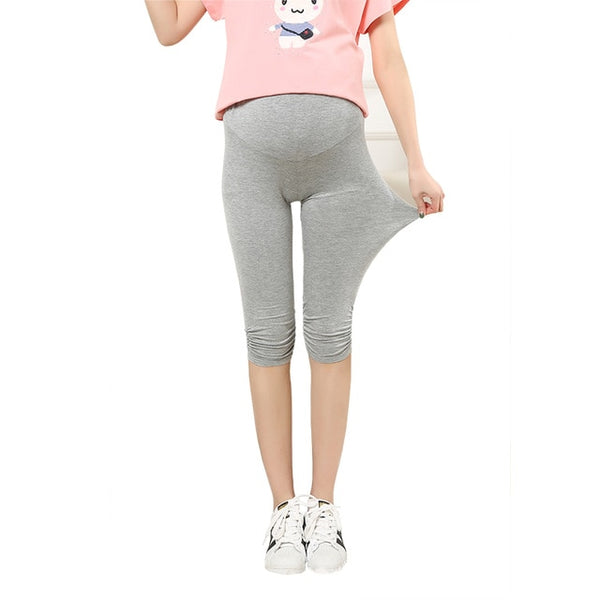 ZTOV Summer Maternity Leggings Modal High Waist Pregnancy Belly Pants Trousers Clothing for Pregnant Women Pants Clothes L XL