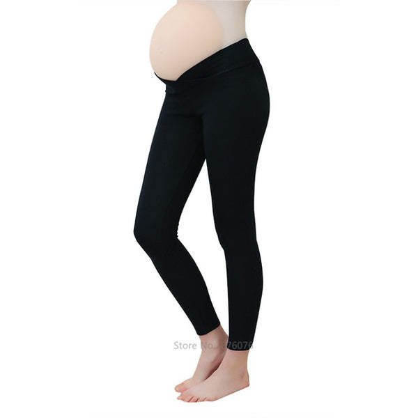 ZTOV 2018 Autumn Maternity Leggings Low Waist Pregnancy Belly Pants For Pregnant women Maternity Trousers Clothes Leggings