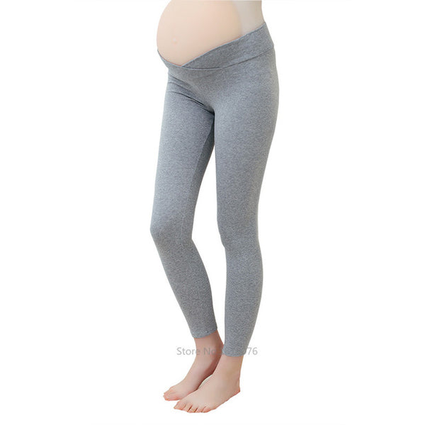 ZTOV 2018 Autumn Maternity Leggings Low Waist Pregnancy Belly Pants For Pregnant women Maternity Trousers Clothes Leggings