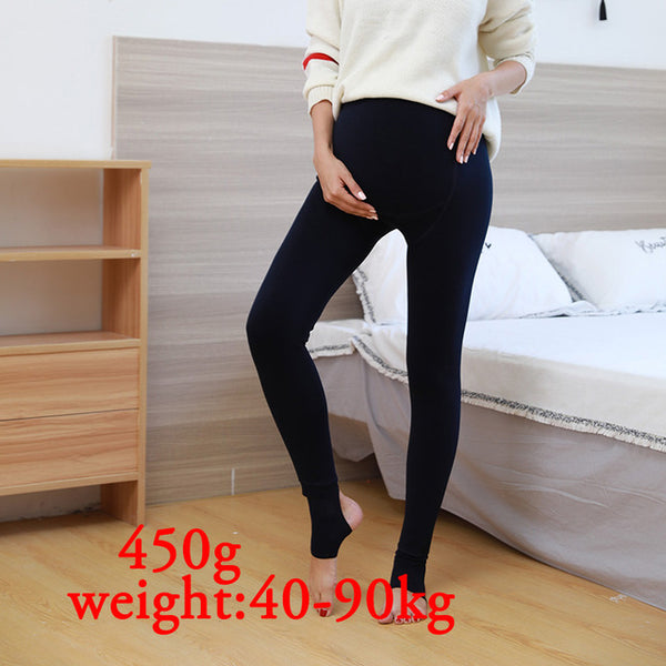 ZTOV Maternity Leggings Winter Pants Clothes For Pregnant Women Leggings Clothing Hight Waist Pants Pregnancy trousers Plus size