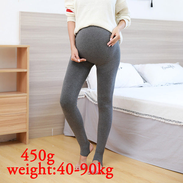 ZTOV Maternity Leggings Winter Pants Clothes For Pregnant Women Leggings Clothing Hight Waist Pants Pregnancy trousers Plus size