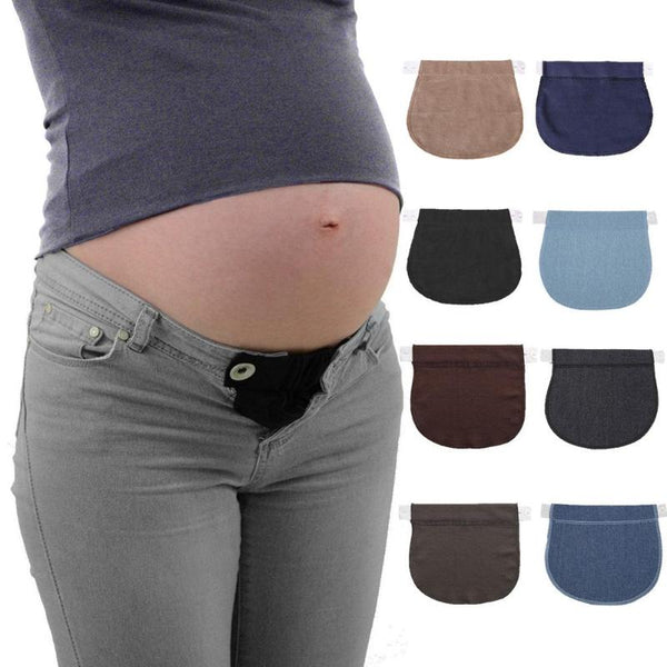 2018 Pregnant Belt Pregnancy Support Maternity Pregnancy Waistband Belt Elastic Waist Extender Pants