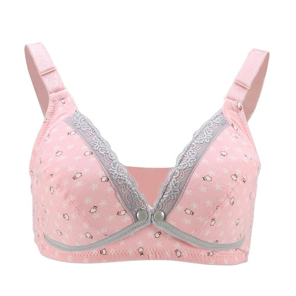 Women Soft Cotton No Wire Maternity Bra Pregnant Underwear Breastfeeding Nursing Bras