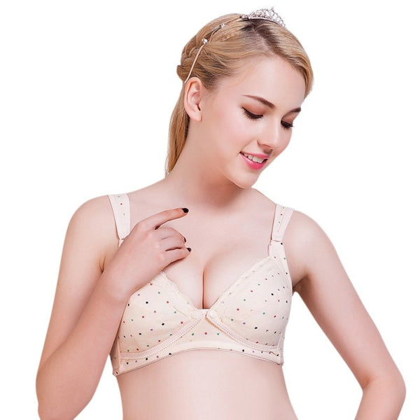 Comfort Women Lace Feeding Nursing Bra Pregnant Maternity Bra Feeding Pregnant Underwear Set 34-42B