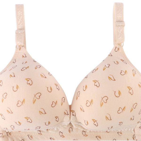Women Mommy Nursing Bras Wireless Maternity Breastfeeding Pregnant Thin Padded Bra Underwear
